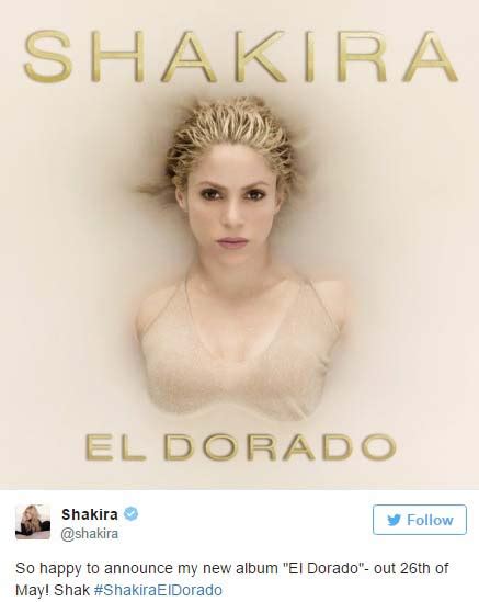 shakira new album release date